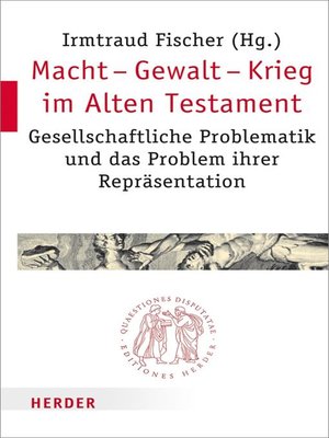 cover image of Macht--Gewalt--Krieg im Alten Testament